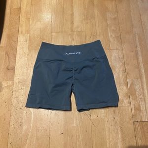 Gray amplify alphalete shorts